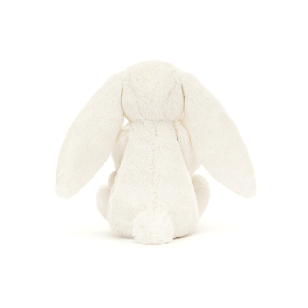 Jellycat - Bashful Rosa with Candy Cane