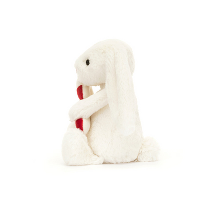 Jellycat - Bashful Rosa with Candy Cane