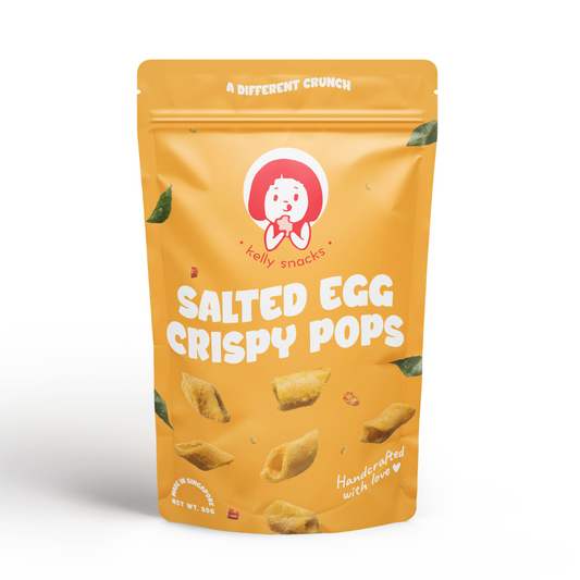 Kelly Snacks Crispy Pops - Salted Egg (70g)