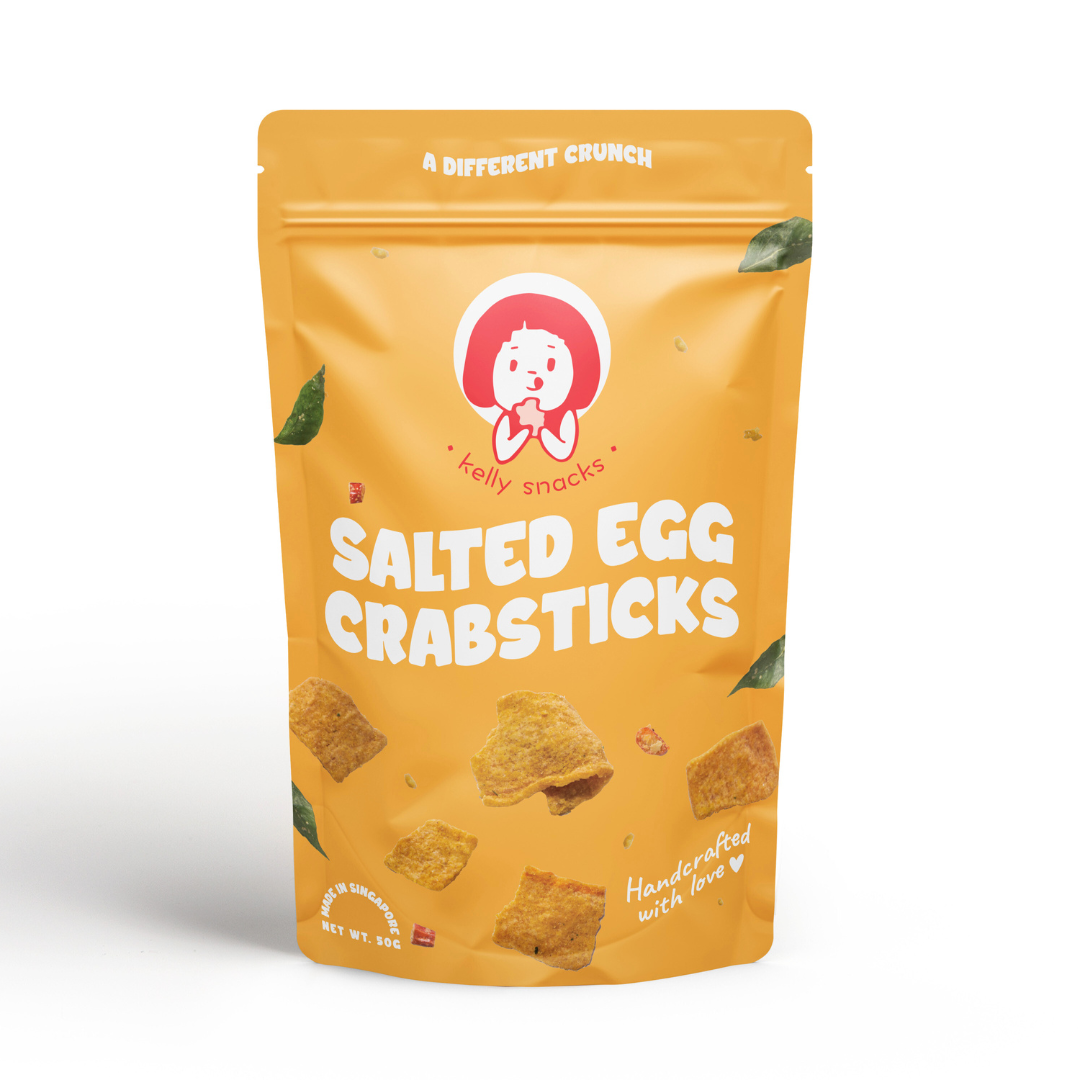 Kelly Snacks Crabsticks - Salted Egg (50g)