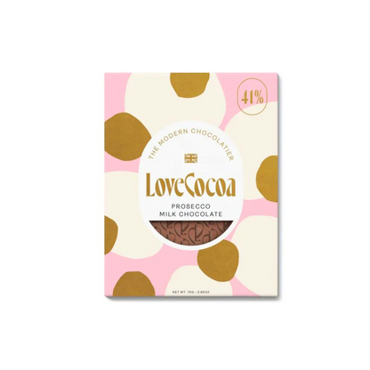Love Cocoa Prosecco Milk Chocolate