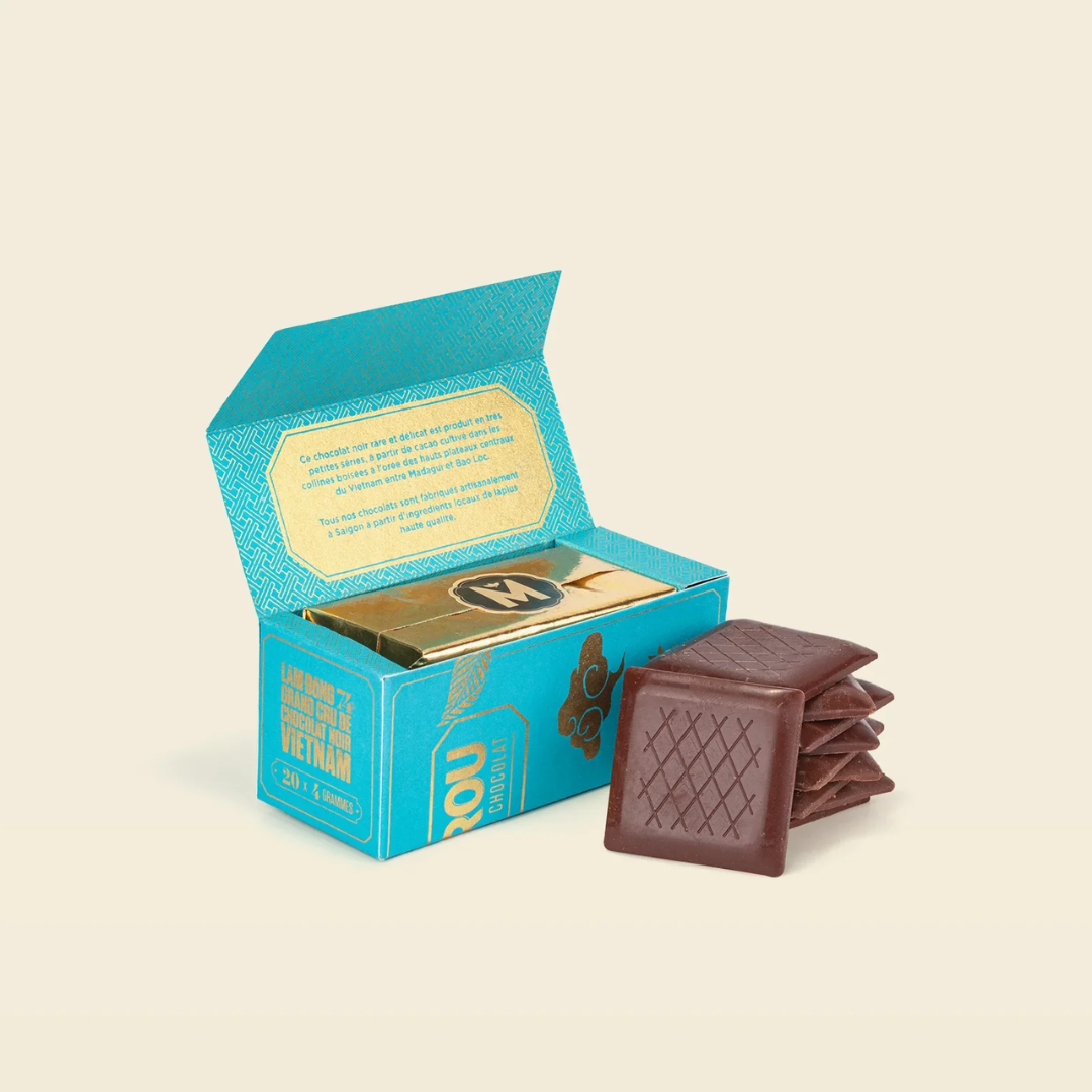 Marou - Lam Dong 74% Napolitains Chocolate 20-Piece Set