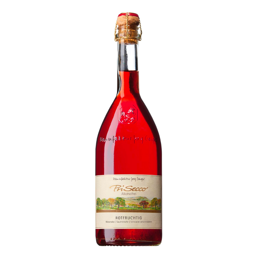 Non-alcoholic Sparkling Wine - Red over Rocks
