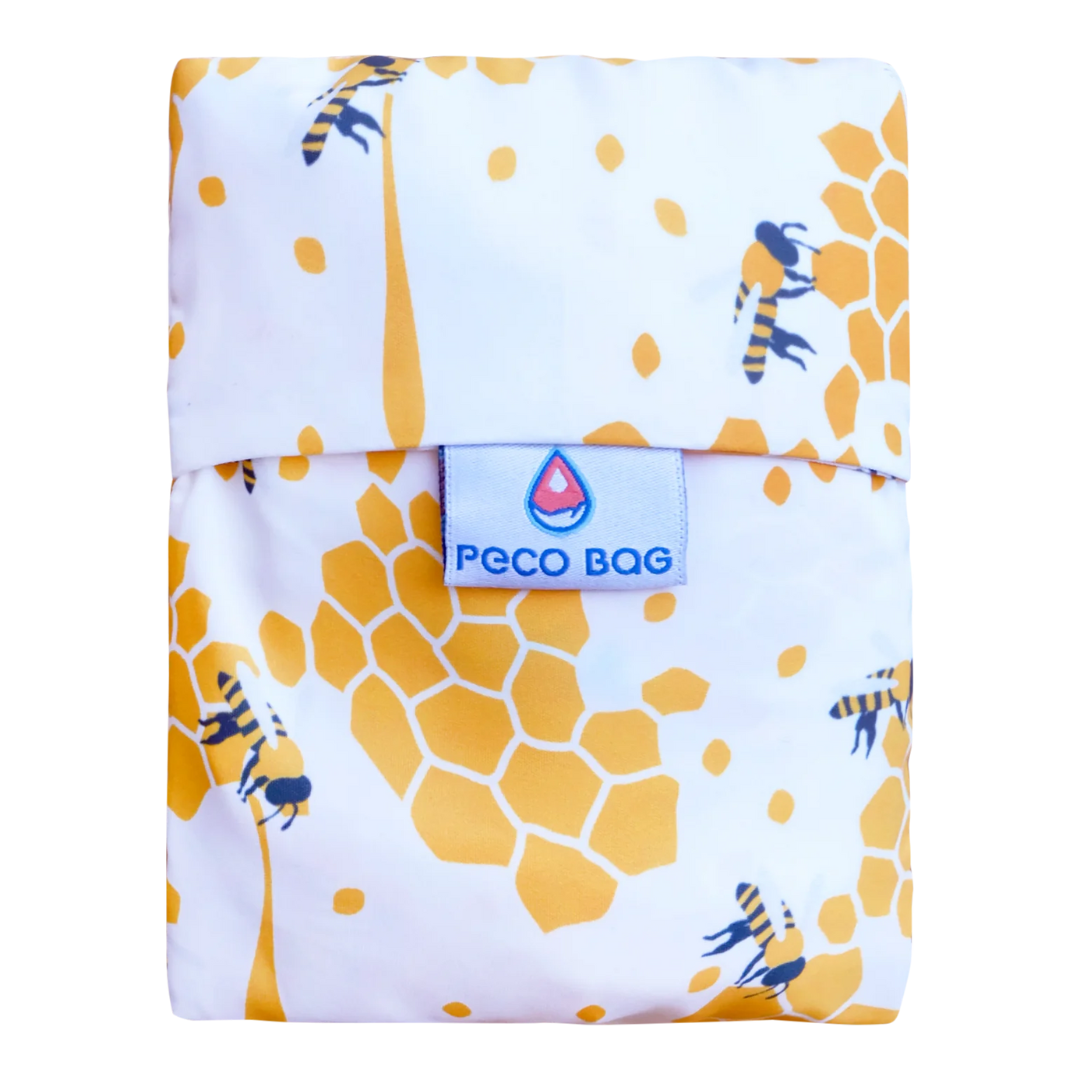 Peco Bag Foldable Reusable Bag (Bee Better)