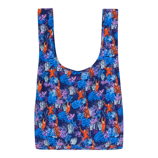 Peco Bag Foldable Reusable Bag (Orangutans)