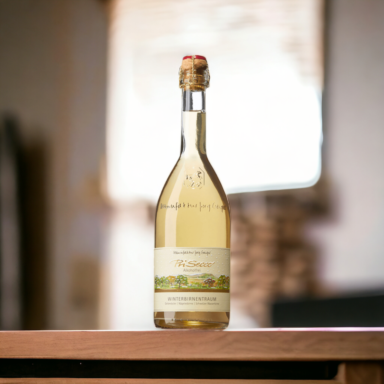 PRISECCO Non-Alcoholic Sparkling Wine - Winter Pear on Vanilla