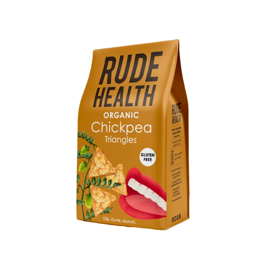 Rude Health Triangles - Organic Chickpea (Vegan)