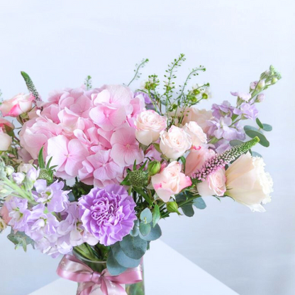 Soft Pastels Fresh Flower Bouquet (Next-day Delivery only)