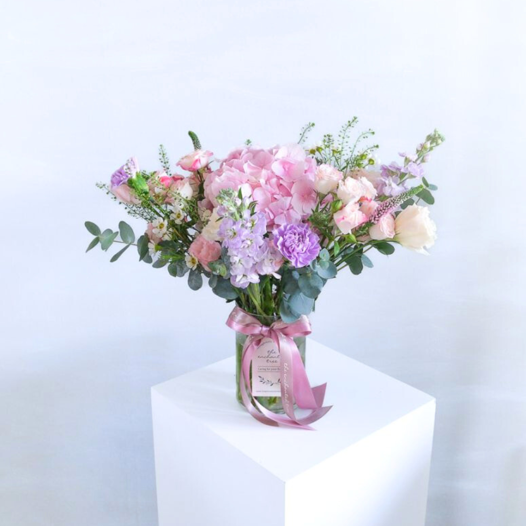 Soft Pastels Fresh Flower Bouquet (Next-day Delivery only)