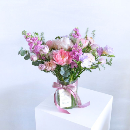 Soft Pastels Fresh Flower Bouquet (Next-day Delivery only)