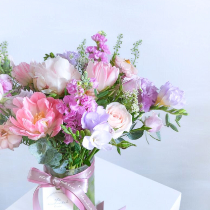 Soft Pastels Fresh Flower Bouquet (Next-day Delivery only)