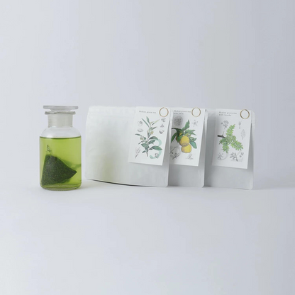 Tea and Soda-lime Glass Set [Japan Only]