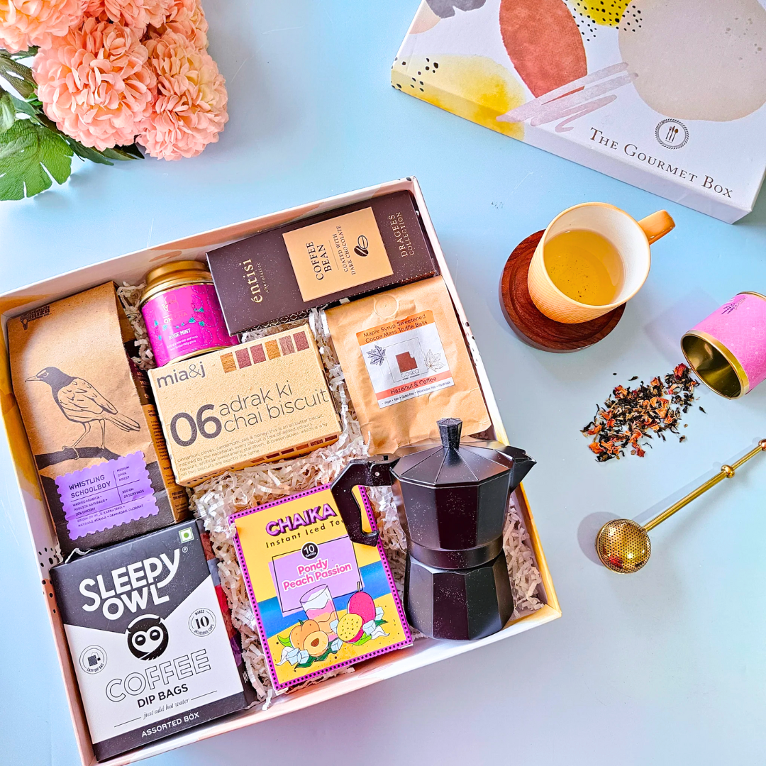 Brew Lovers Tea & Coffee Gift Hamper [India Only]