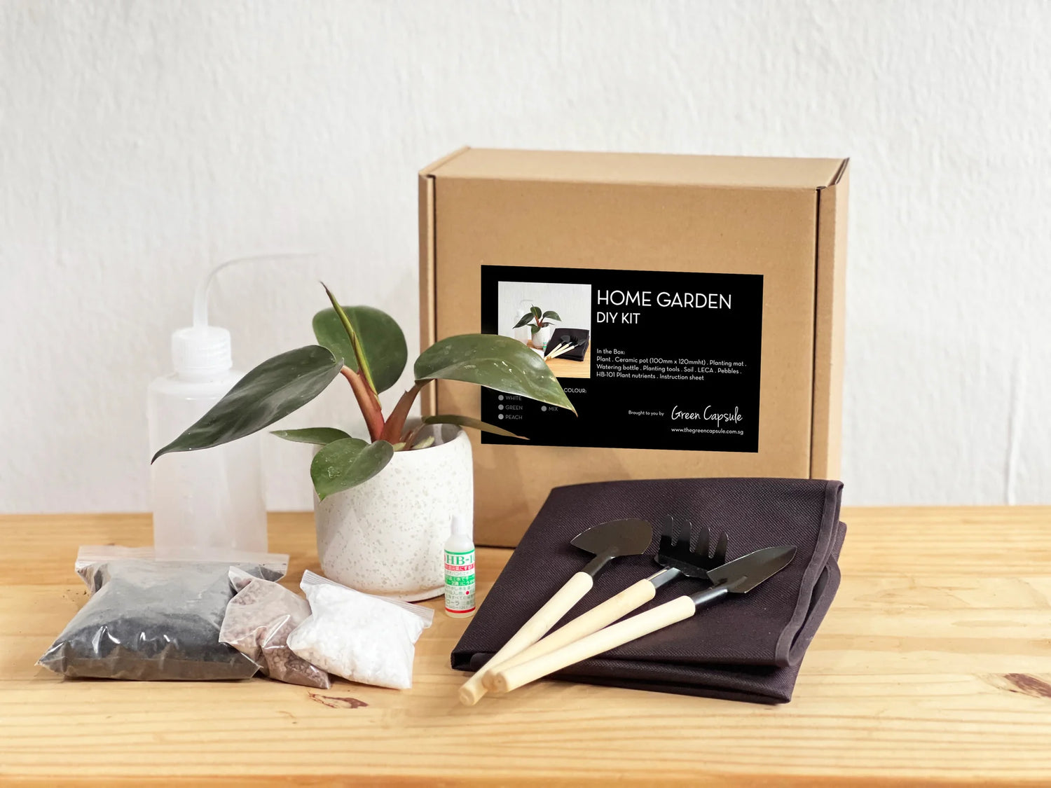 The Green Capsule - Home Garden DIY kit