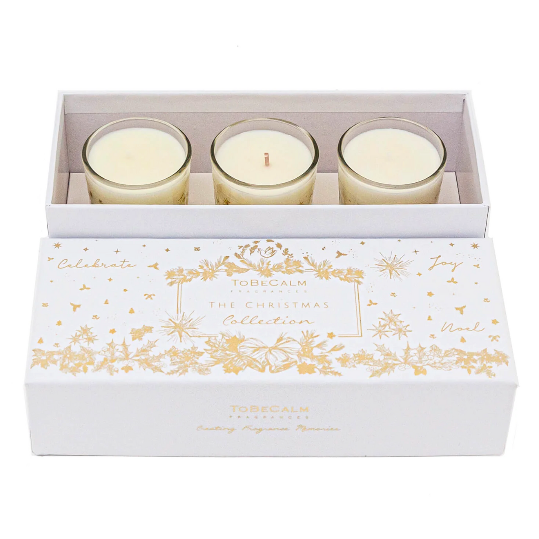 To Be Calm The Christmas Collection - Votive Candle Set