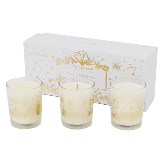 To Be Calm - The Christmas Collection - Votive Candle Set