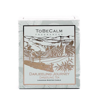 To Be Calm Medium Soy Candle - Darjeeling Journey (Darjeeling Tea)