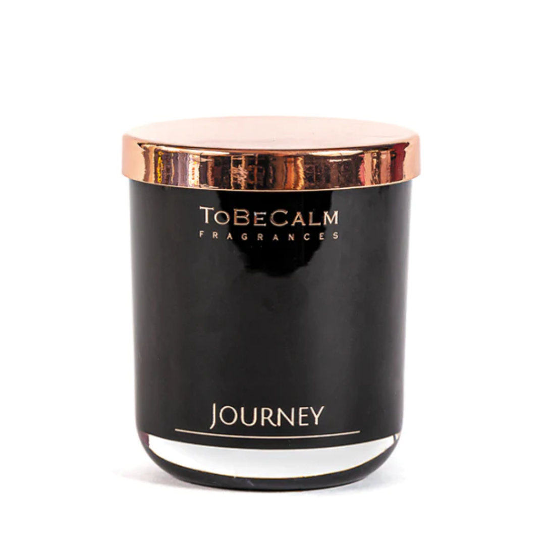 To Be Calm Medium Soy Candle - New York Journey (Pink Pepper, Tobacco & Cedar)