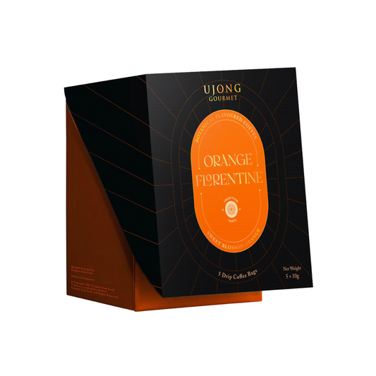 Botanical Flavoured Coffee - Orange Florentine (5 Drip Coffee Bags)