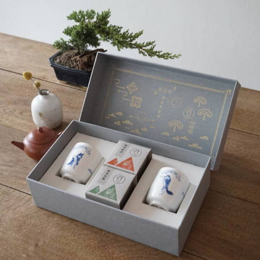 Wolves Teacups Gift Set - Misty Blue Box [Taiwan Only]