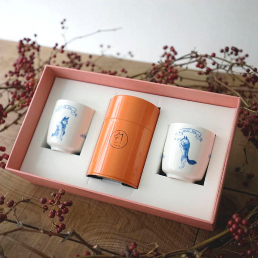 Wolves Teacups Gift Set - Peach Box [Taiwan Only]