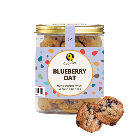 Yellow Ribbon Bakery - Blueberry Oat Cookies (300g)