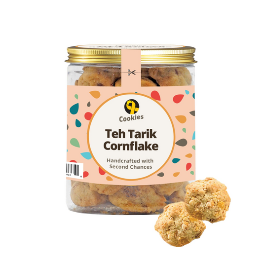 Yellow Ribbon Bakery - Teh Tarik Cornflakes Cookies (300g)