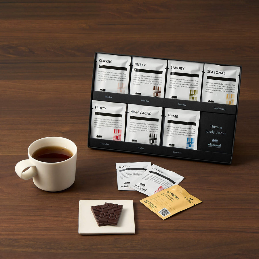 Assorted - 7DAYS CHOCOLATE - (14 pieces) [Japan Only]