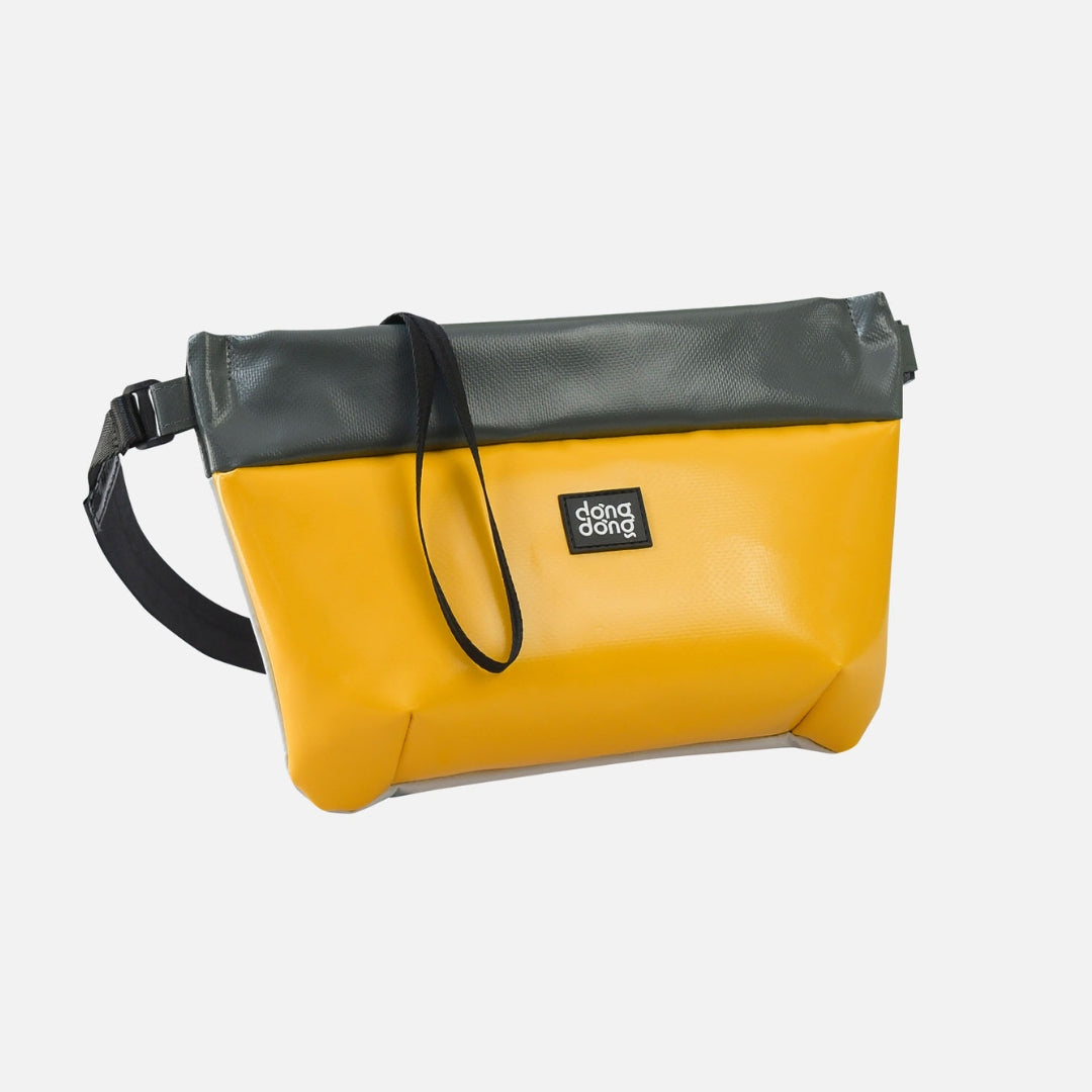 DDSG Upcycled Bum Bag Yellow
