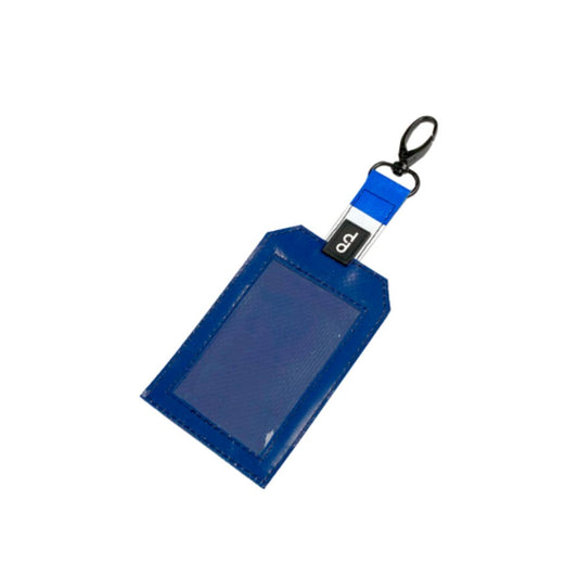 DDSG Upcycled Dual-Use Luggage Tag & Staff Card Holder (Navy)