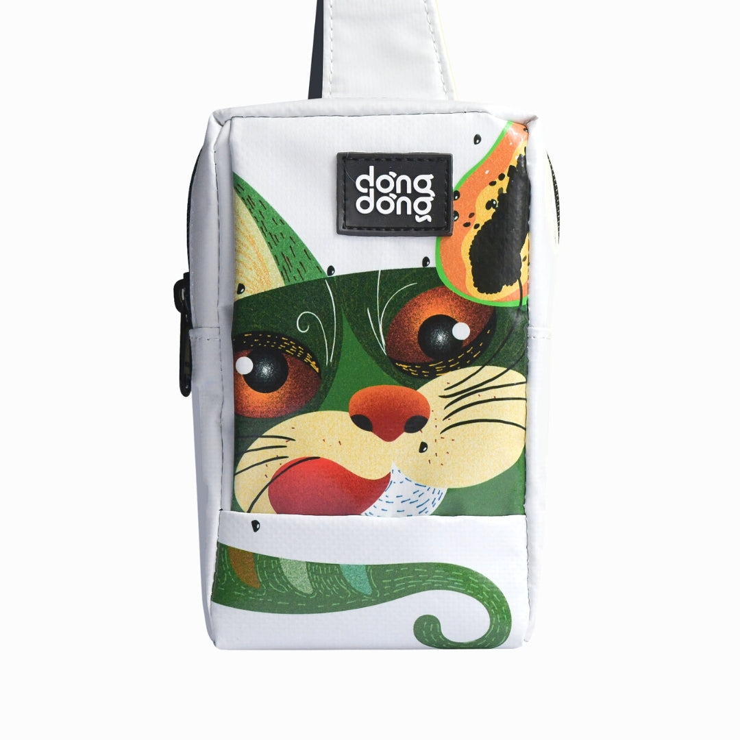 DDSG Upcycled Crossbody Bag (Papaya Cat, Limited EDT)