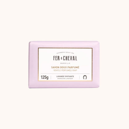 Fer a Cheval Scented Marseille Soap Bar (125g) - Energising Lavender