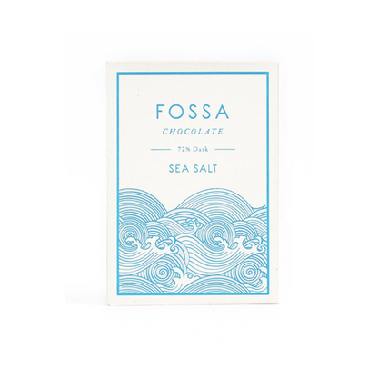 Sea Salt Dark Chocolate Bar from Fossa Chocolate