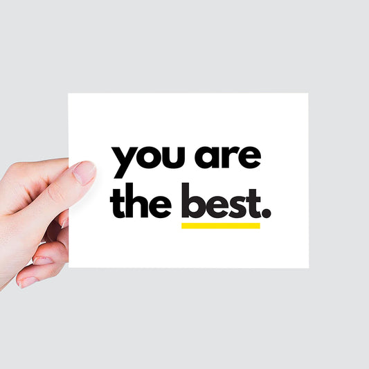 Card - You're The Best