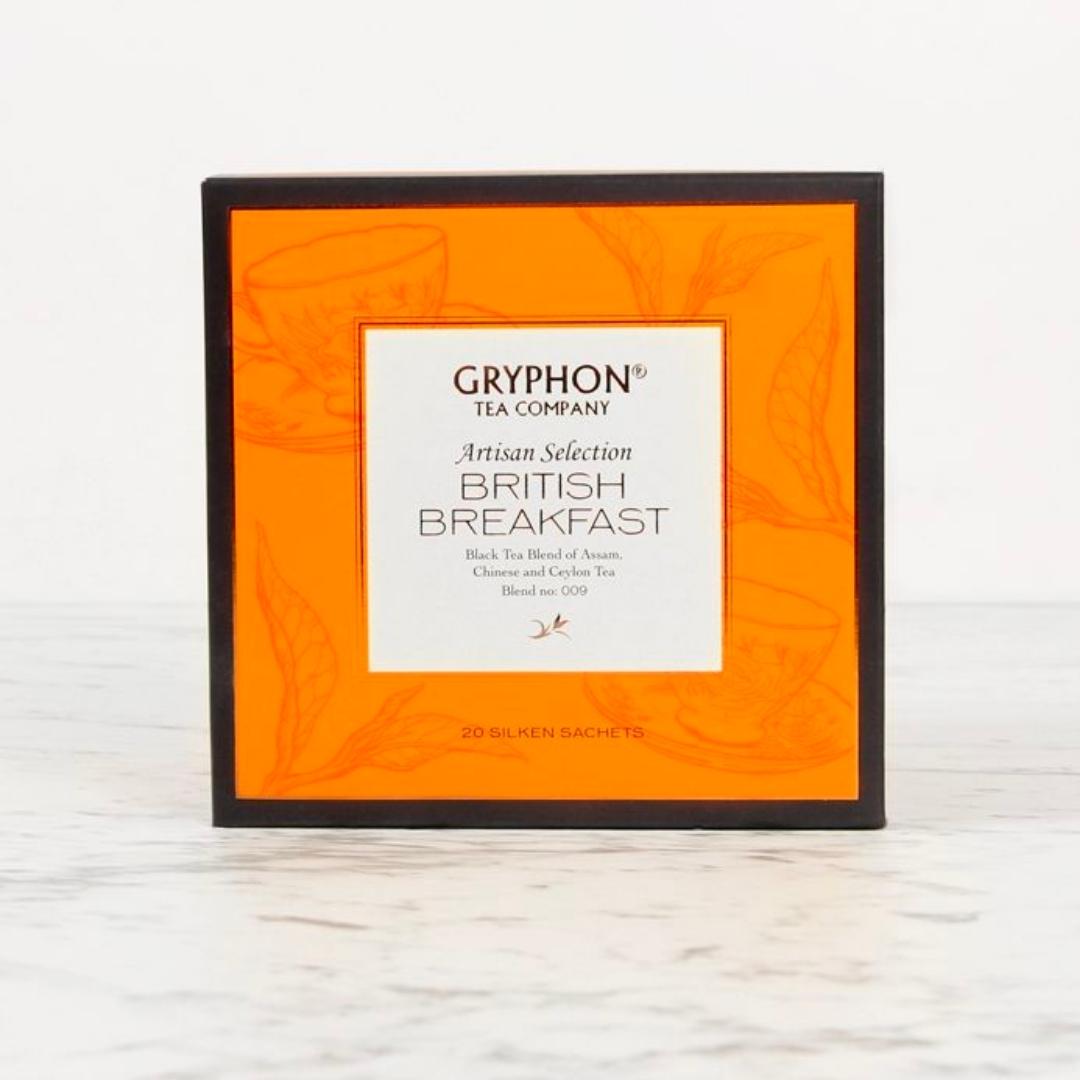 Gryphon British Breakfast Black Tea (20 sachets)