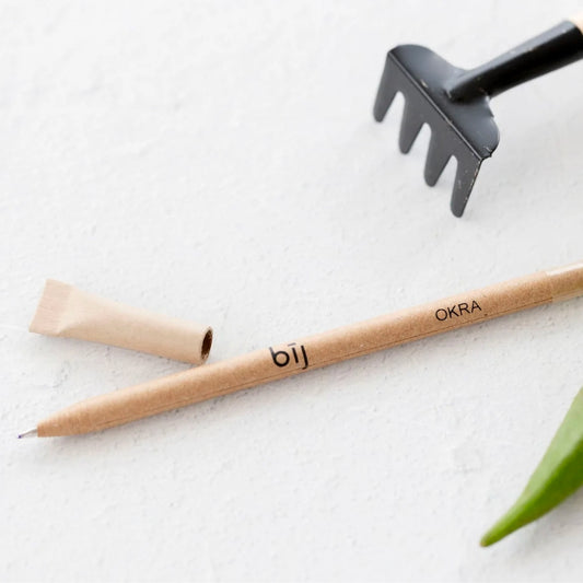 Left-handesign BIJ Plantable Pen - Okra