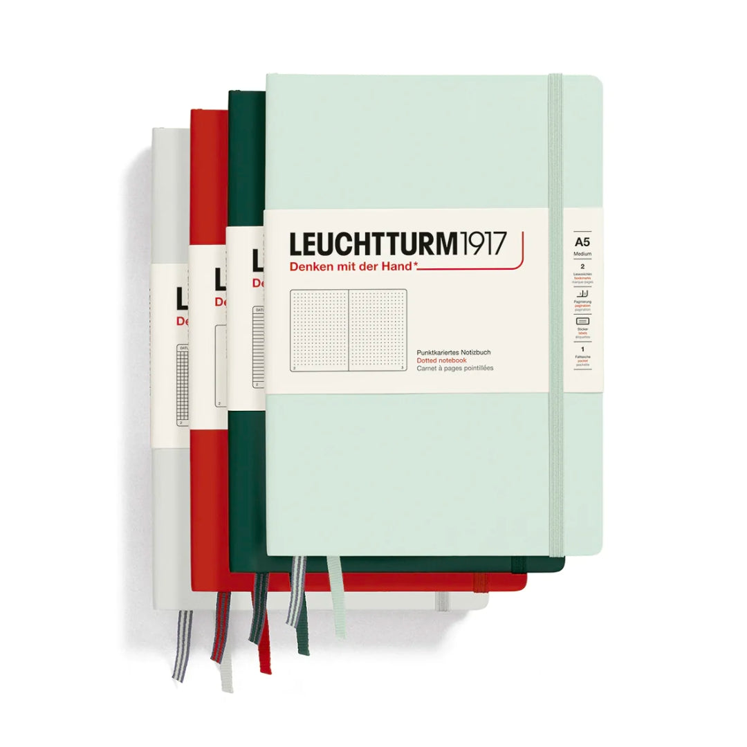 Leuchtturm1917 Hardcover A5 Notebook (Mint Green)