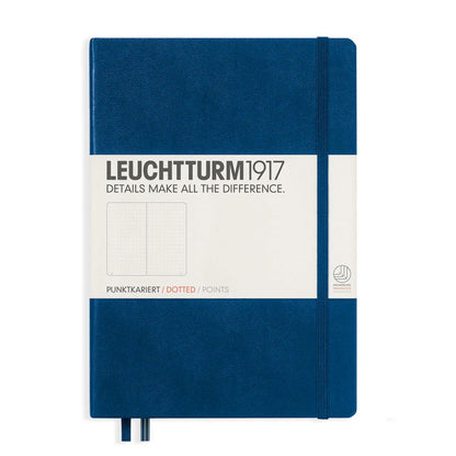 Leuchtturm1917 Hardcover A5 Notebook (Navy)