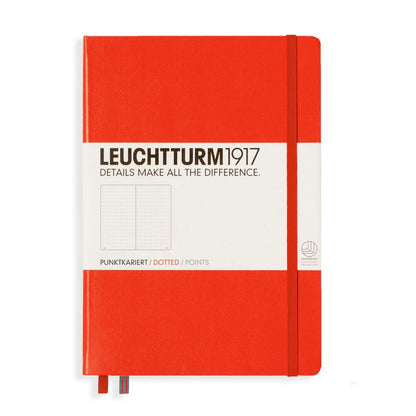 Leuchtturm1917 Hardcover A5 Notebook (Red)