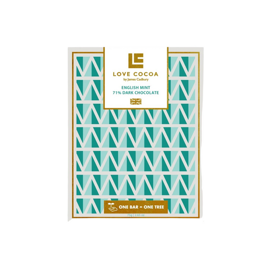 Love Cocoa English Mint Dark Chocolate