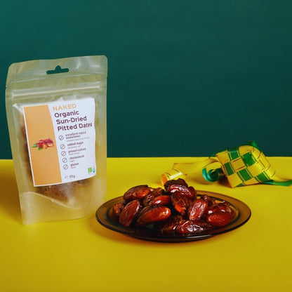 NAKED Organic Sun-dried Pitted Dates