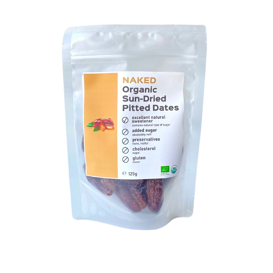 NAKED Organic Sun-dried Pitted Dates