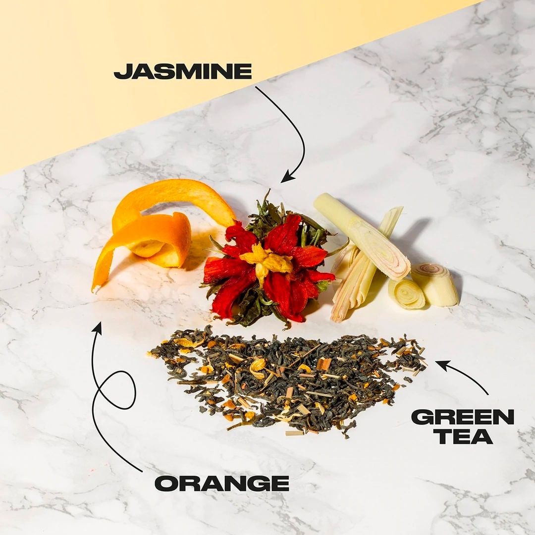 OFFBLAK Squeeze Me Tea (Orange & Jasmine Green Tea, 12 bags)