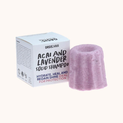 Oasis: Solid Shampoo (Acai & Lavender)
