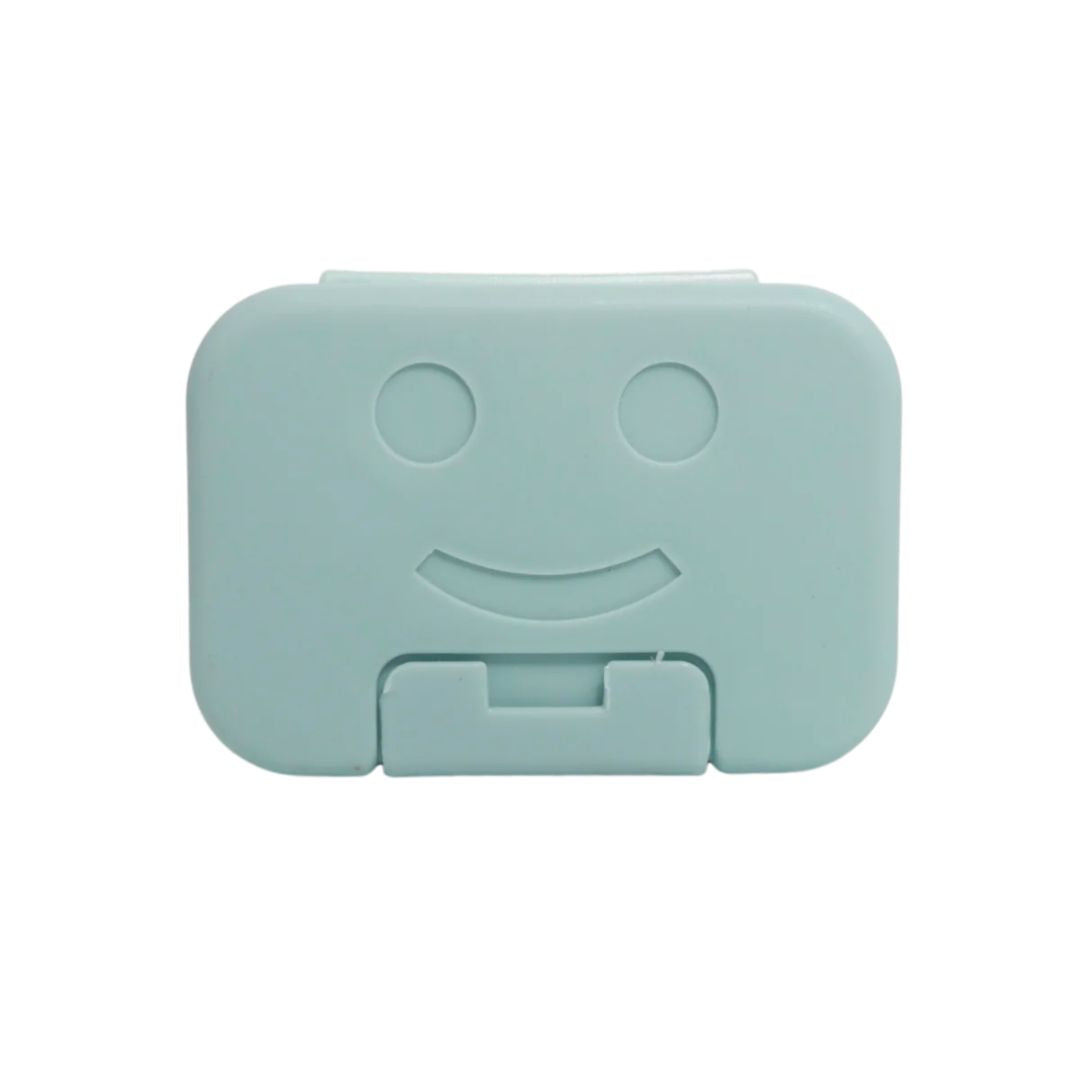 Oasis: Travel Soap Box (Blue Smiley)