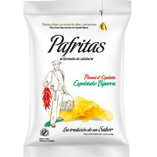Pafritas Espelette Spicy Paprika Chips