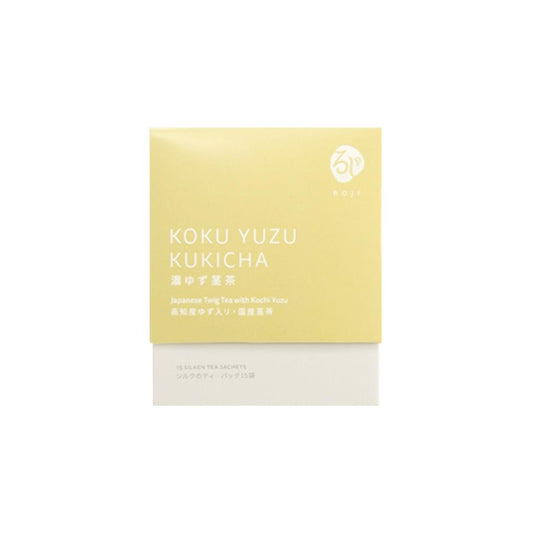 Roji Tea Box - Koku Yuzu Kukicha Tea (15 sachets)