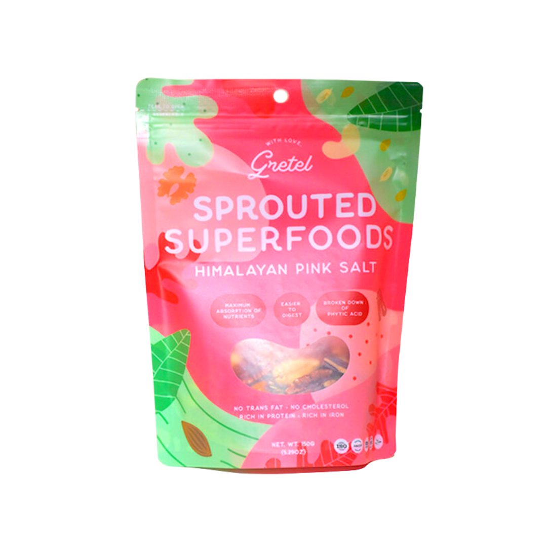 With Love, Gretel Sprouted Superfoods Himalayan Pink Salt