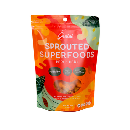 With Love, Gretel Sprouted Superfoods Peri Peri