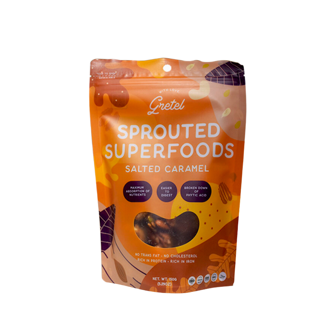 With Love, Gretel Sprouted Superfoods Salted Caramel